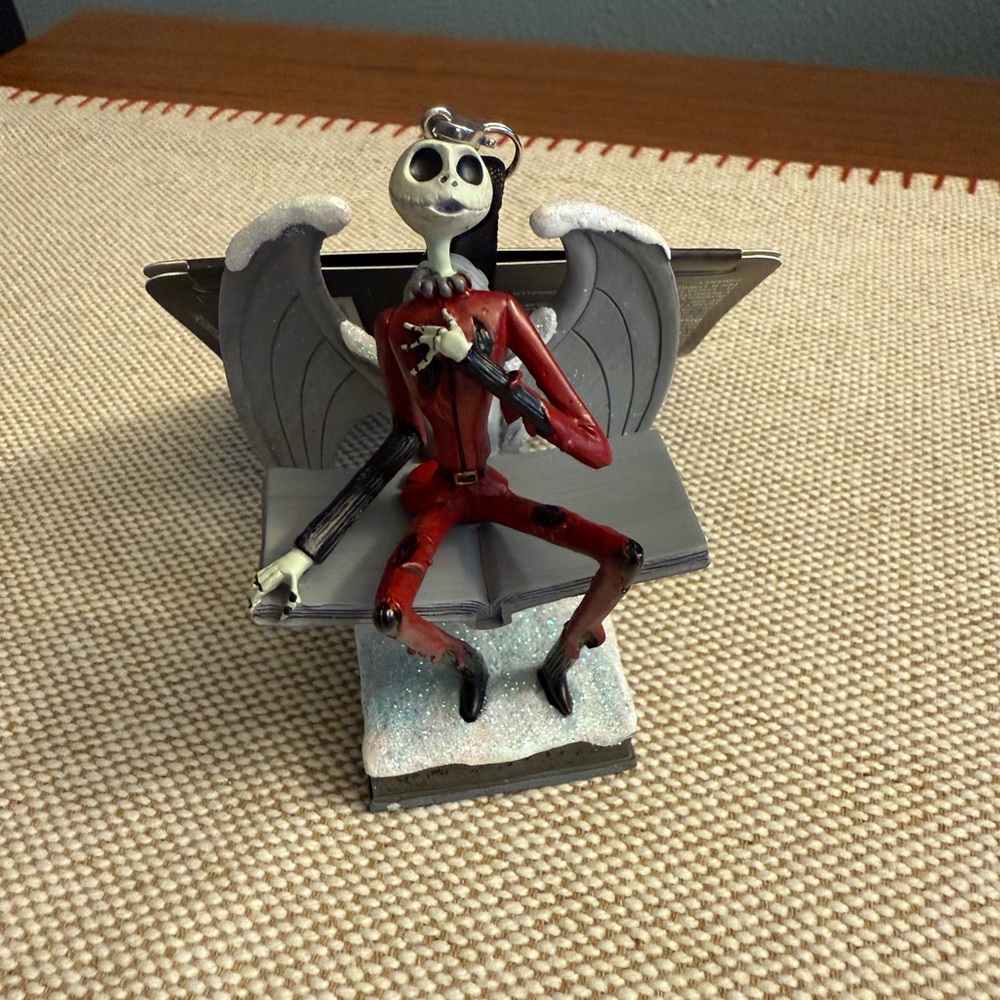 Disney Jack Skellington Winged Figurine Nightmare Before Christmas NWT